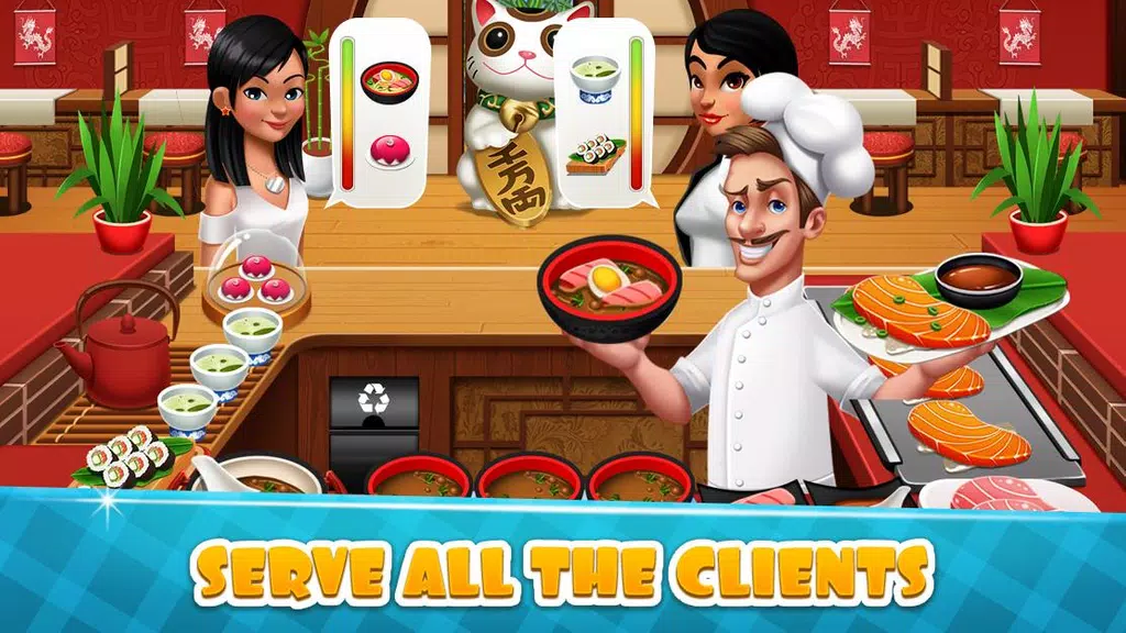 Cooking World - Food Fever & Restaurant Craze ภาพหน้าจอ 1