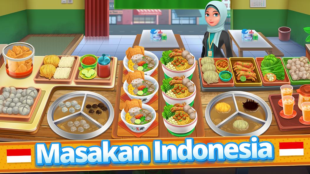 Selera Nusantara: Chef Story Mod Schermafbeelding 1