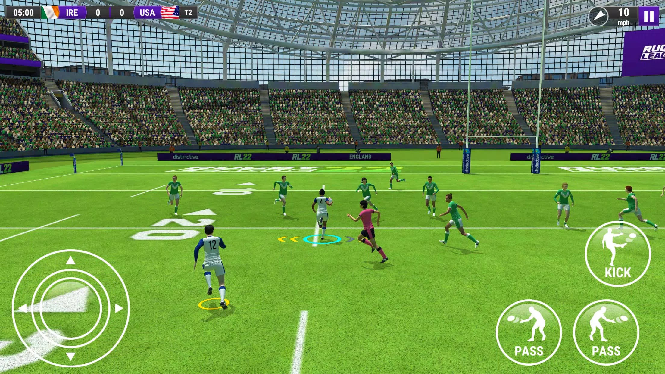 Rugby League 22 Capture d'écran 1