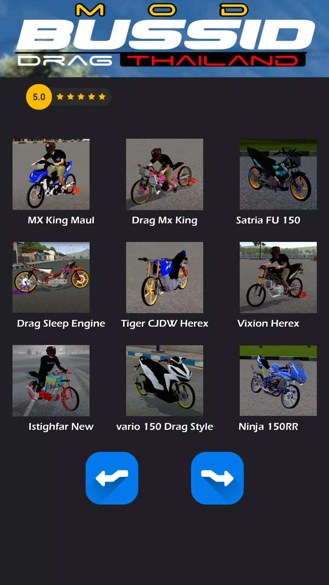 Mod Bussid Drag Thailand Captura de pantalla 3