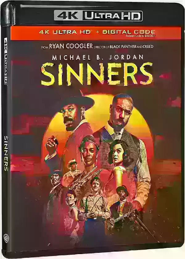 Sinners 4K Blu-ray cover