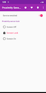 Schermata Proximity Sensor Screen On Off 3