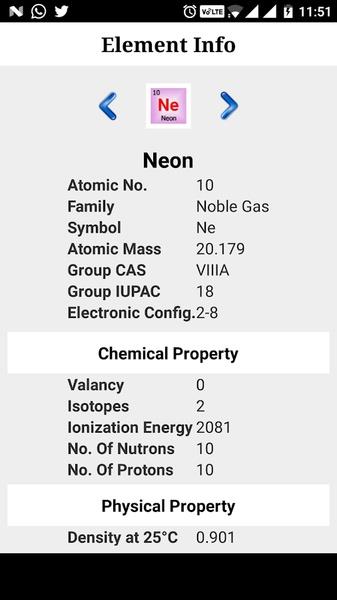 Complete Periodic Table 스크린샷 2