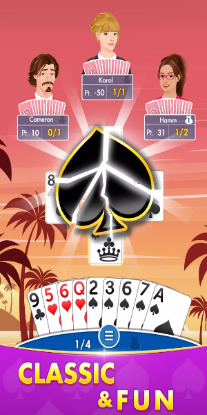 Spades Cash Schermafbeelding 1