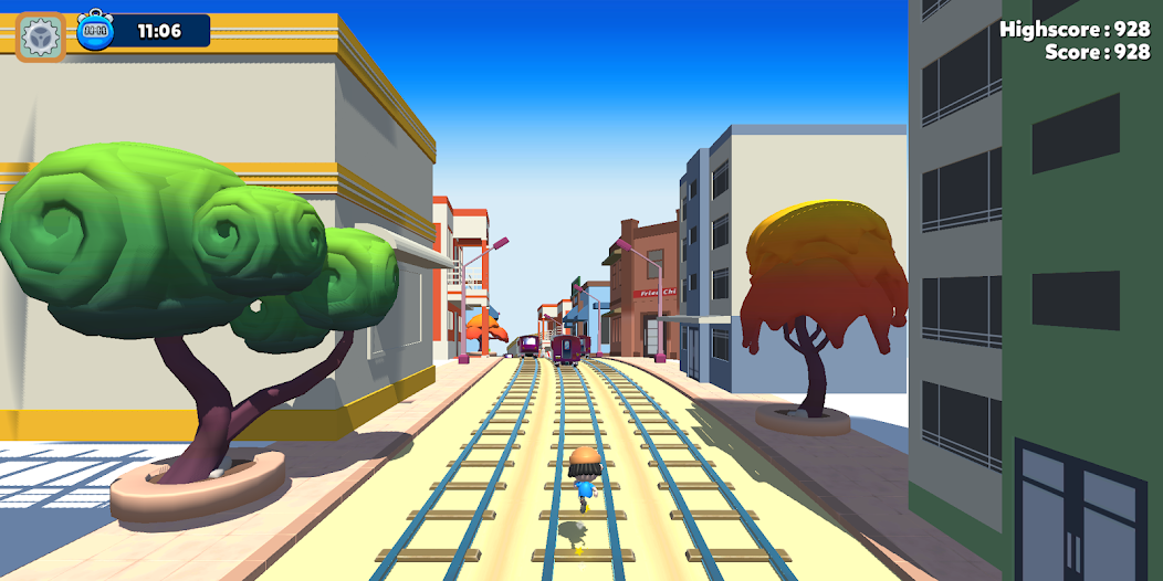 Subway Run Mod Скриншот 1