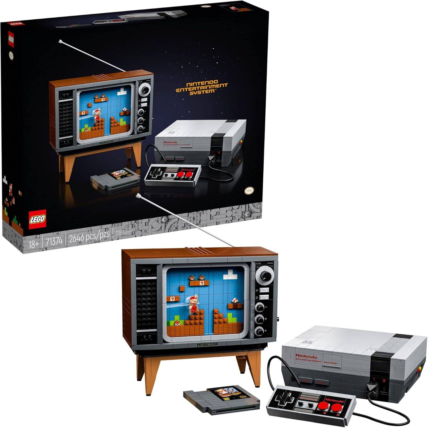 LEGO NES console set