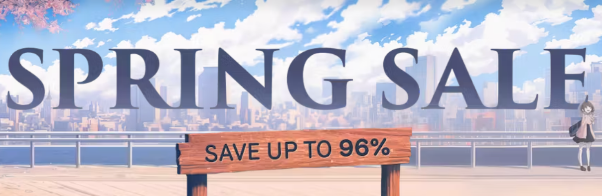 Fanatical Spring Sale Promotional Banner