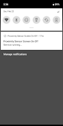 Schermata Proximity Sensor Screen On Off 2
