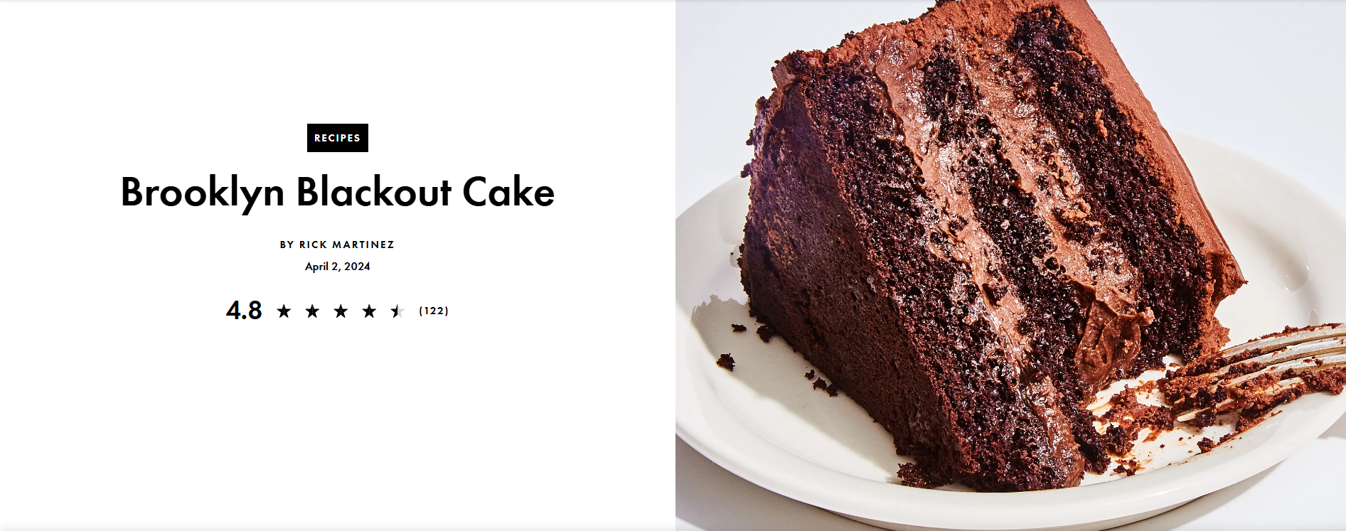Ist der Kuchen eine Lüge? Bildnachweis: Bon Appétit.
