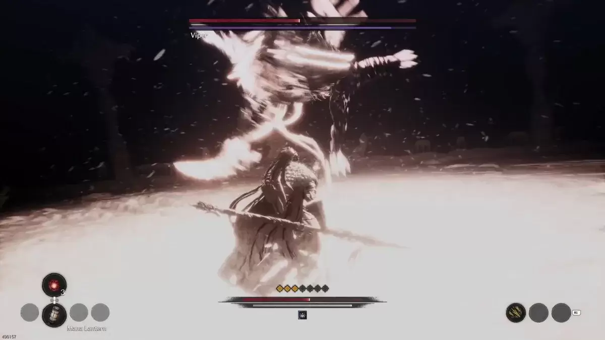 Scénario de combat de la phase 2 contre une Vipère dotée de pouvoirs