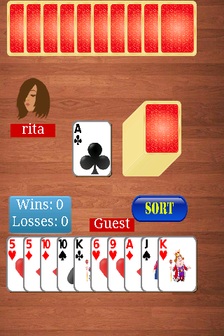 Rummy Free by Your Games 螢幕截圖 0
