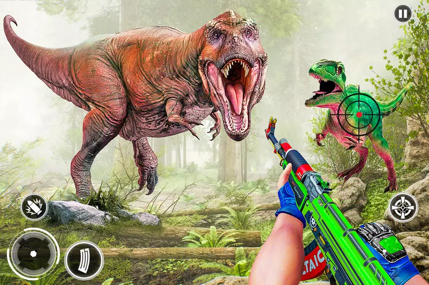 Super Dino Hunting Zoo Games ภาพหน้าจอ 0
