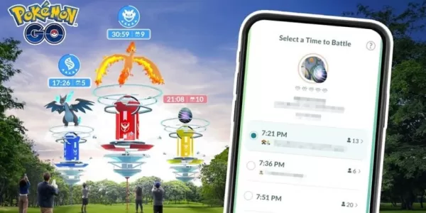 Pokémon Go Adds RSVP Feature for Raid Scheduling