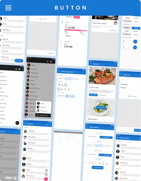 MaterialX - Material Design UI 스크린샷 1