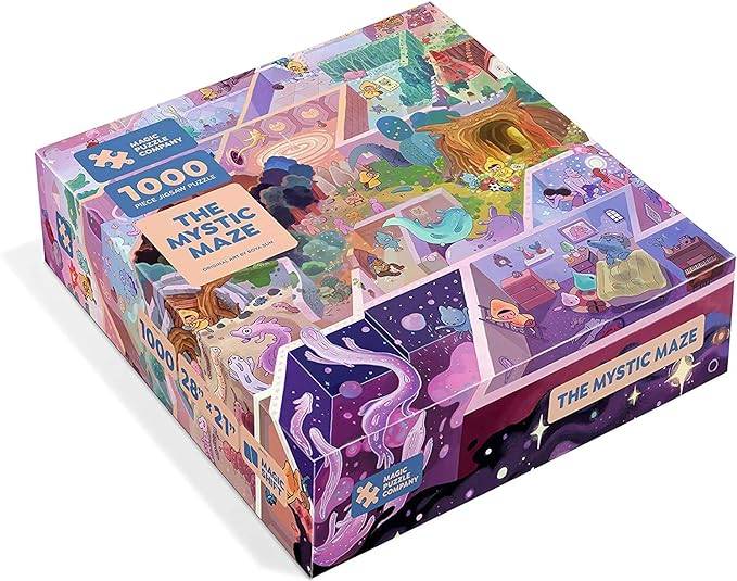 Teka -teki Jigsaw Maze Mystic