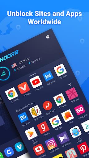 Shoora VPN Proxy - Free Unblock Sites VPN Proxy Ekran Görüntüsü 1