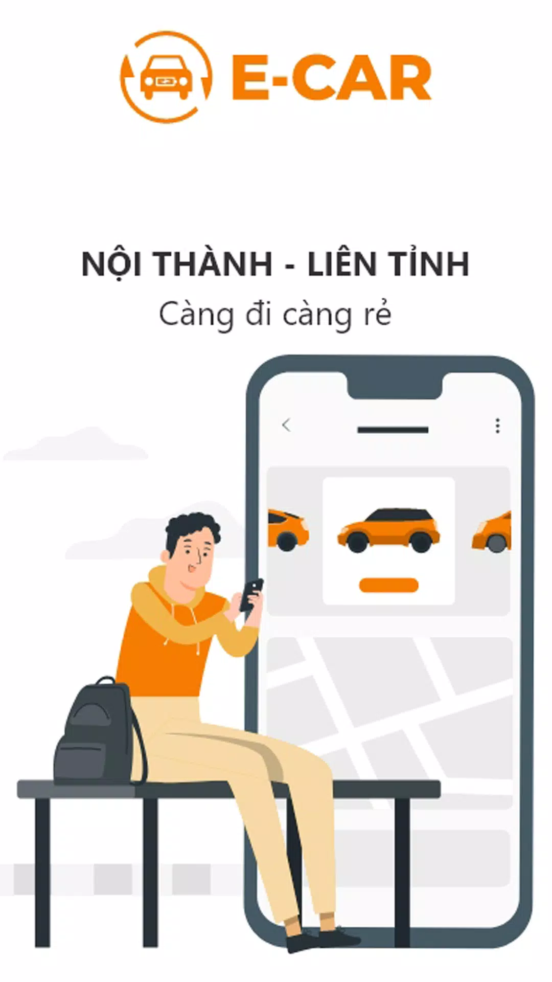 E-CAR Gọi xe ô tô điện 스크린샷 2