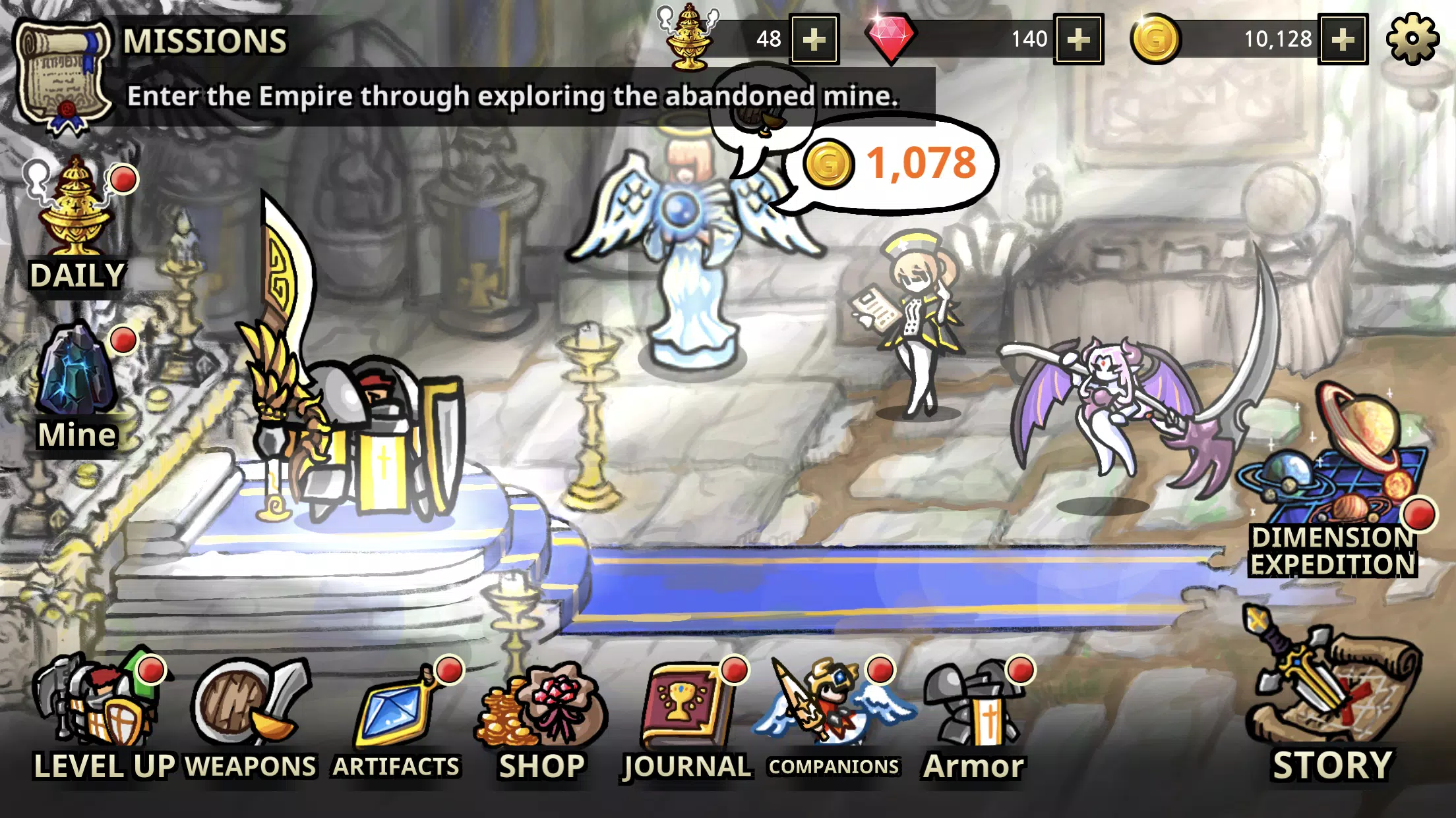 Counter Knights Zrzut ekranu 1