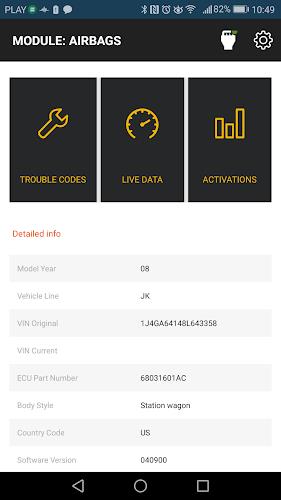 OBD JScan Captura de tela 2