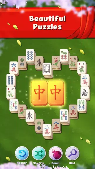 Mahjong Solitaire - Titan Puzzle 2019 Ekran Görüntüsü 1
