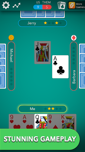 Euchre Classic Card Game 螢幕截圖 1