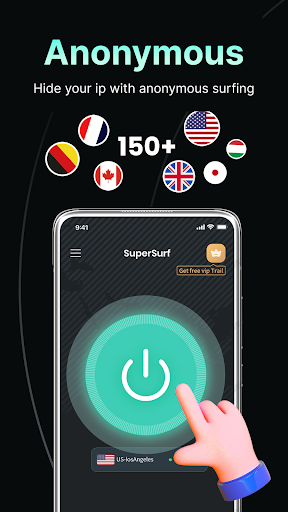 SuperSurf VPN - Fast &Safe VPN 螢幕截圖 3