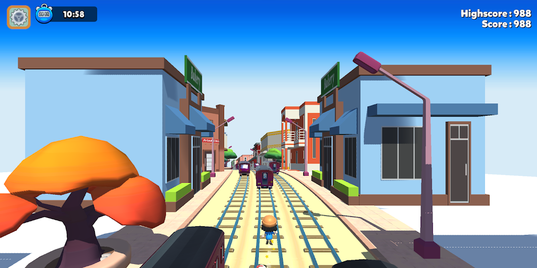 Subway Run Mod Скриншот 3