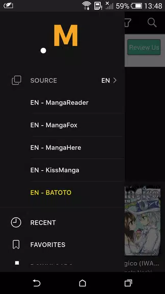 Manga K 螢幕截圖 1