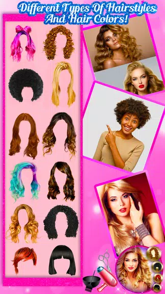 Schermata Hairstyle Changer Pro 1