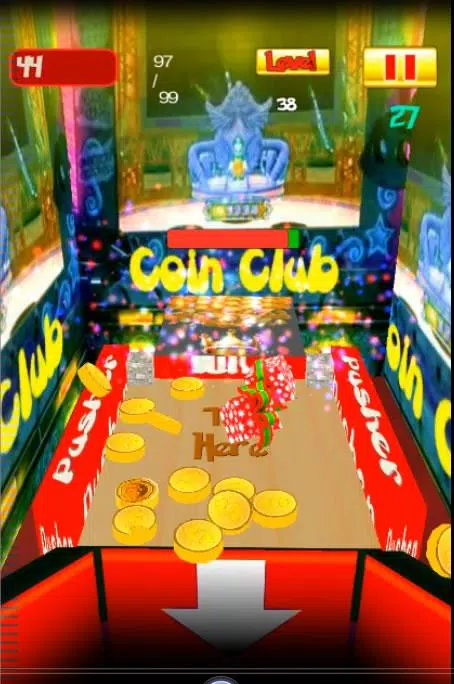 Coin Dozer Christmas King 螢幕截圖 1
