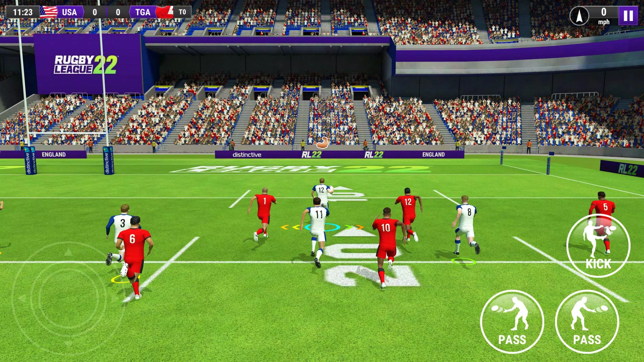 Rugby League 22 Capture d'écran 0