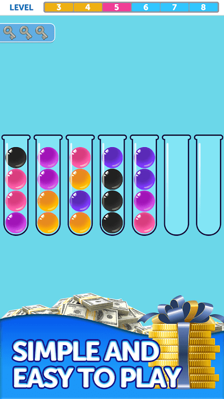 Bubble Sorting ဖန်သားပြင်ဓာတ်ပုံ 0