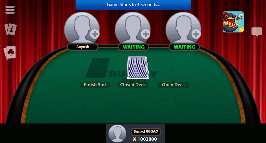 Play Indian Rummy: 13 Cards & Pool Rummy Online 螢幕截圖 0