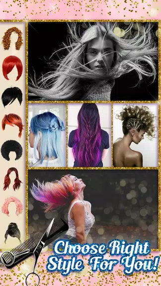 Schermata Hairstyle Changer Pro 3