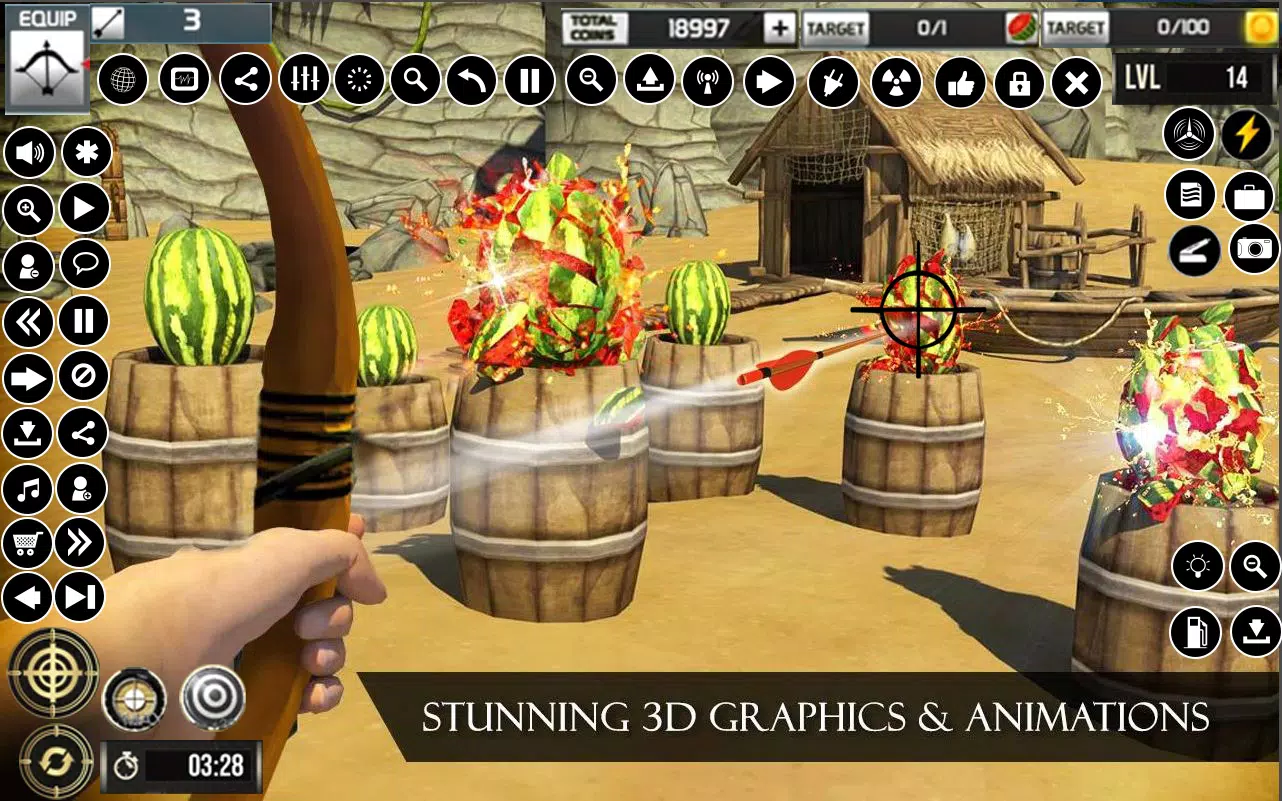 Juegos de tiro con arco de Captura de pantalla 1
