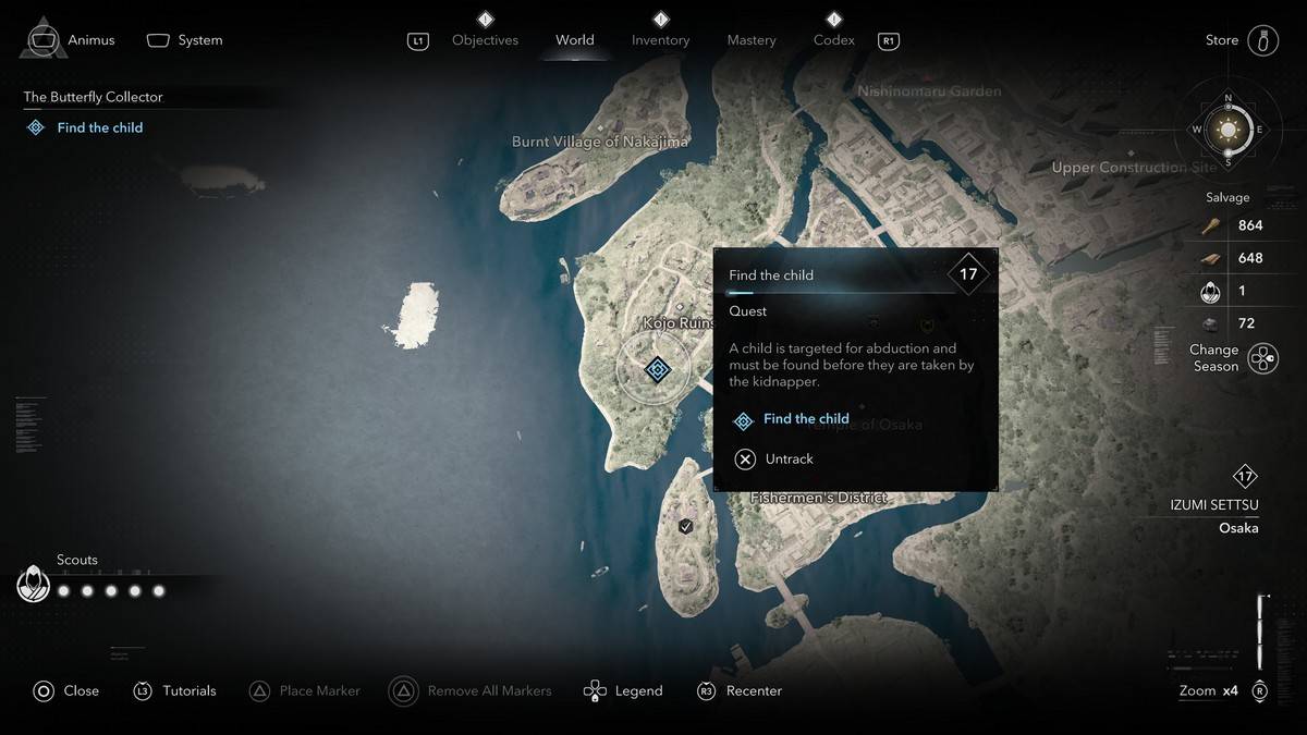 Paano at saan hahanapin ang lahat ng mga miyembro ng kolektor ng butterfly sa Assassin's Creed Shadows Mucho