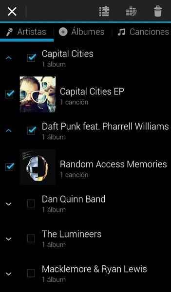 Rocket Music Player ဖန်သားပြင်ဓာတ်ပုံ 2