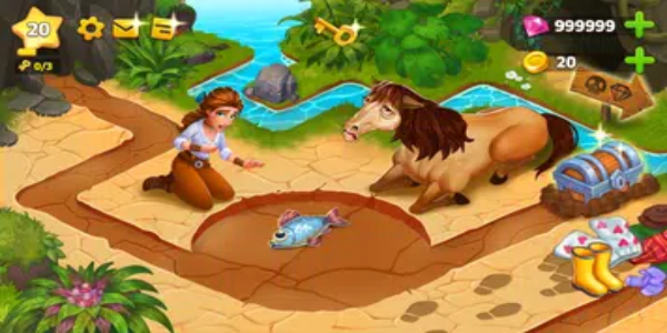 Island Hoppers: Jungle Farm Zrzut ekranu 0