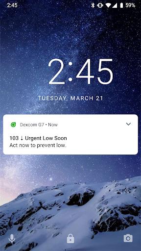 Dexcom G7 Captura de tela 1