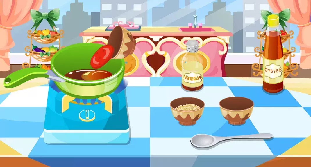 Games Cooking steaks Capture d'écran 2