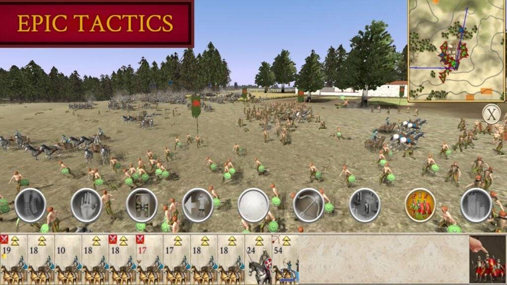 Rome Total War mobile strategy