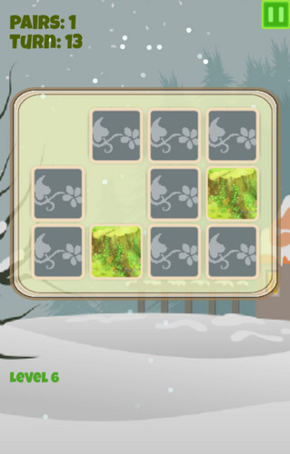 Memory Game PAIRS Brain Chalenge Captura de pantalla 1