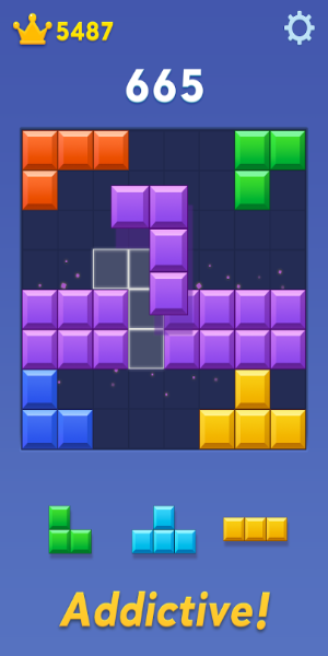 Block Blast! ภาพหน้าจอ 1