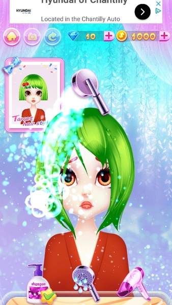 Fashion Hair Salon Games: Royal Hairstyle ภาพหน้าจอ 0
