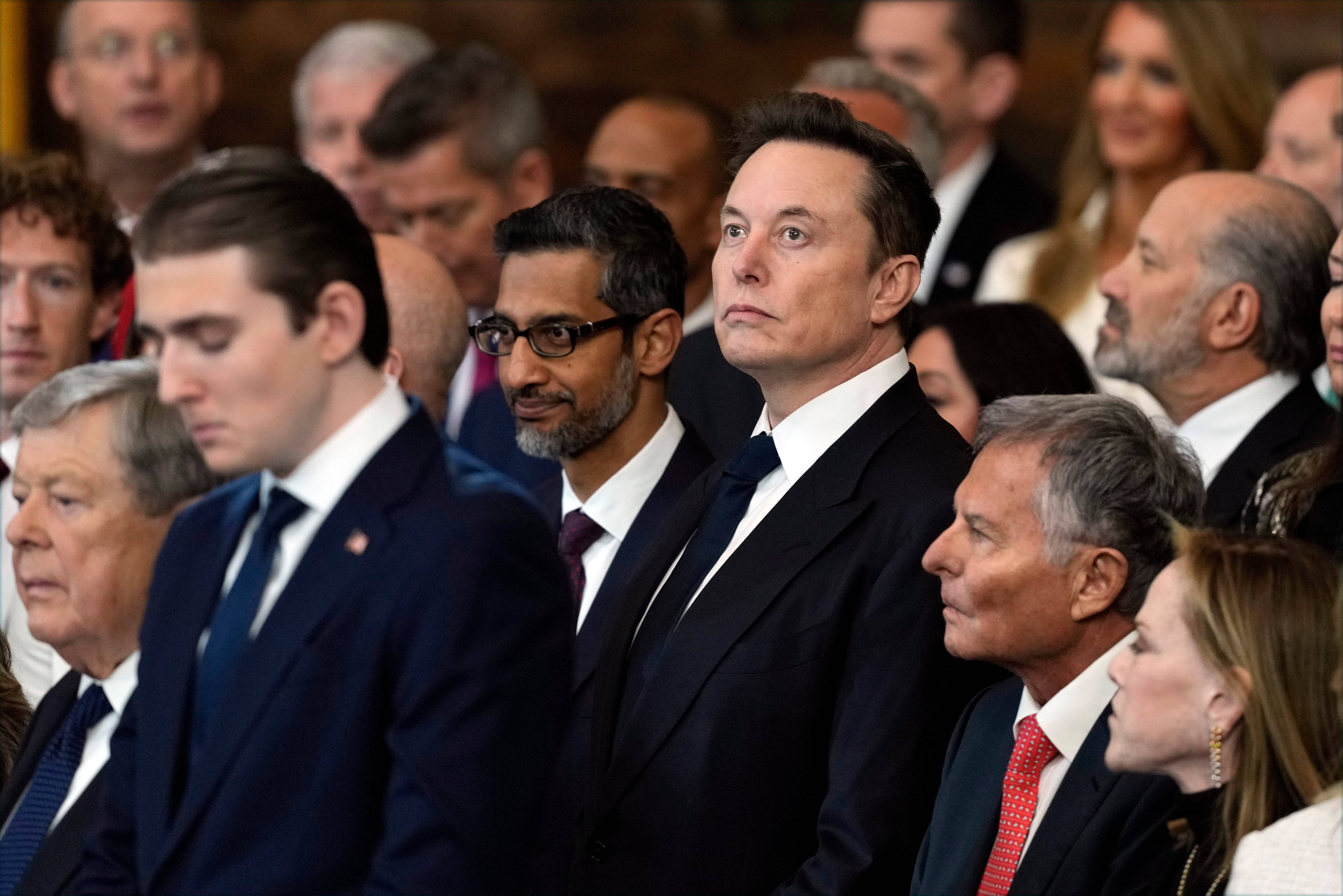 Elon Musk dilaporkan mengakui menipu di Diablo 4 dan Path of Exile 2. Foto oleh Julia DeMaree Nikhinson - Pool/Getty Images.