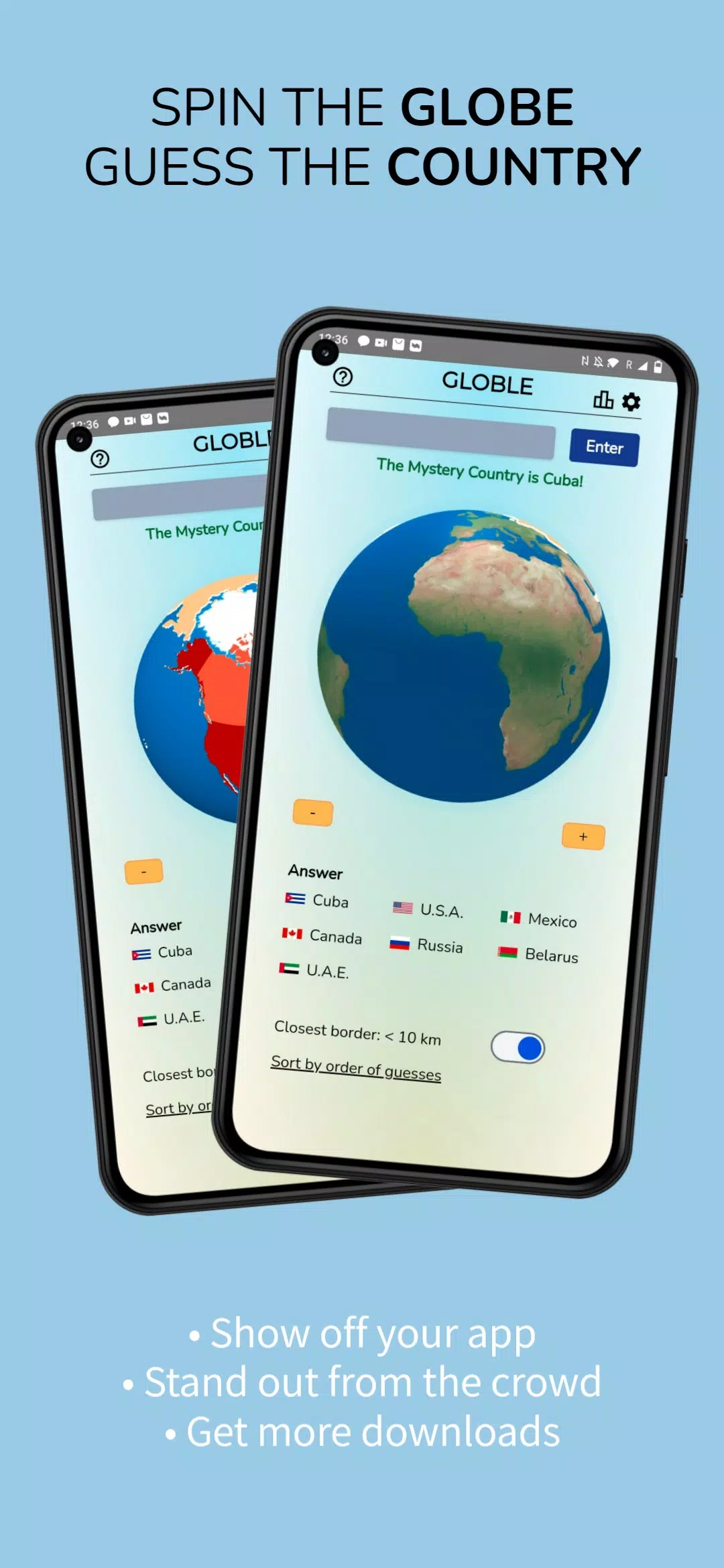 Globle 螢幕截圖 0