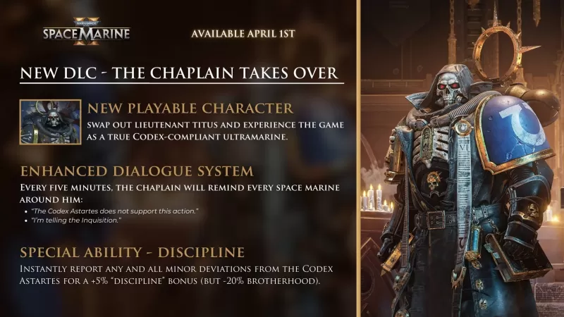 Warhammer 40.000: Space Marine 2 april Fool's Day Gag