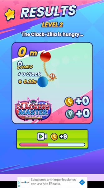 Schermata Clackers Master: Latto-Latto 1