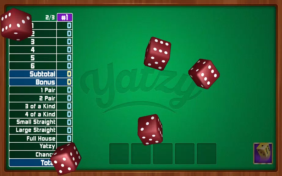Yatzy Dice Game 螢幕截圖 0