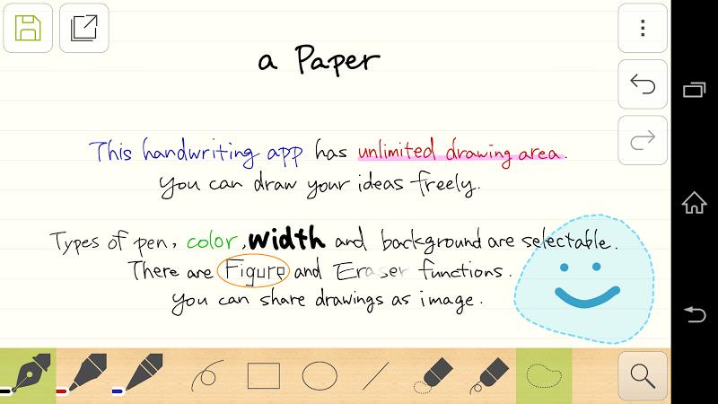 Handwriting memo a Paper Tangkapan skrin 1